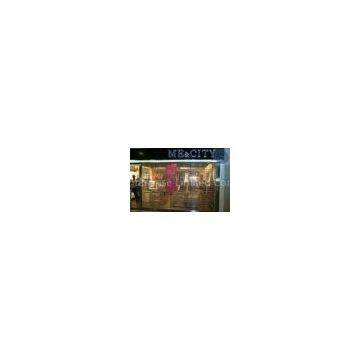 Transparent Roller Shutter Garage Doors Automatic , Remote Control
