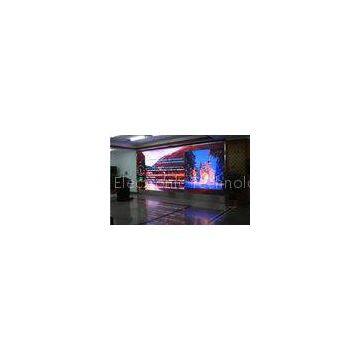 Full Color P10 Indoor Advertising LED Display 1R1G1B , Commercial Video Wall