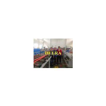 190kw Plastic Sheet Extrusion Machine , PVC Hollow Corrugated Roofing Sheet Making Machine