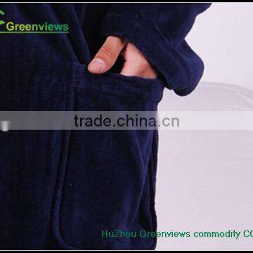 Cotton Robes Boy Shawl Collar Bathing Robes Embroidered Cotton Quick Drying Bathrobe Egyptian Cotton Bath Robes photo-4