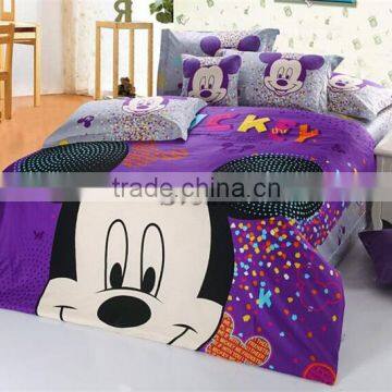 Wholesale Mickey Mouse Bedding Set for Kids Mickey Minnie Bedding Set of 3pcs for Single Beds photo-5