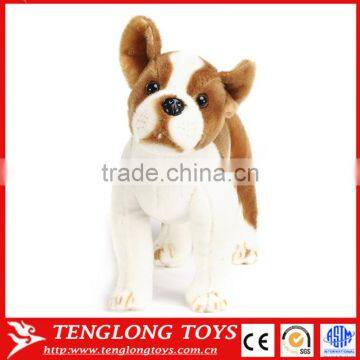 Custom Stuffed Soft Toys Dog Pludh Toy Cute Fabric Plush Dog Toy
