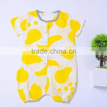 Toddler Baby Irregular Printing Romper Outfits Costume