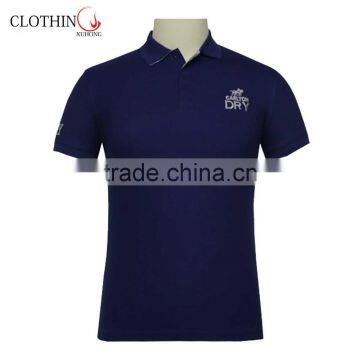 OEM Custom 100% Polyester Golf Shirts Dry Fit Polo