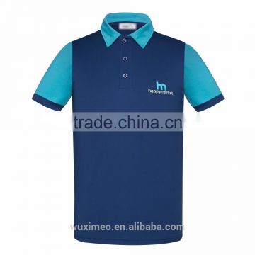 wholesale fashionable cheap custom printed polo shirts for men