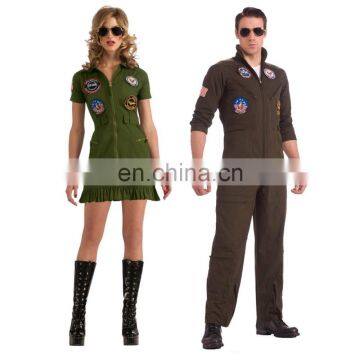 Adult unisex mens and women dress top gun costume halloween csoplay costumes AGM020