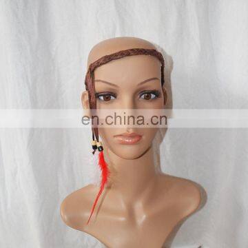 MPA-0201 party carnival Native American indian girl pendant headband