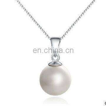 european style pink and white pearl necklace women girl Clavicle Pendant women elegant imitation pearl jewellery