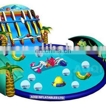 AOQI extreme quality low price inflatable water park