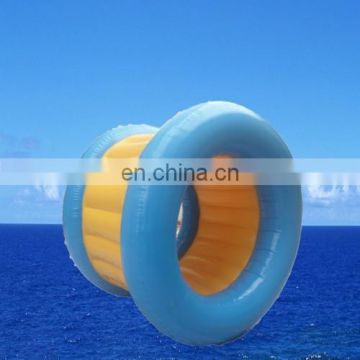 air-tight inflatable water roller game