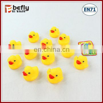 Promotional baby bathing toy rubber duck