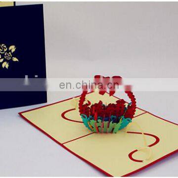 Recyclable Holiday 3D Greeting Card/ Printed Card /Gift Card photo-3
