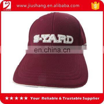 wholesale custom 100% polyester 6 panel baseball cap