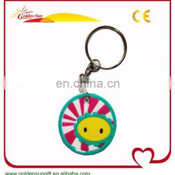 Cartoon PVC Soft Rubber Minion 3D Rubber Keychain