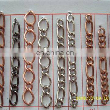 Metal Rose Gold Colour Dog Chain /solid Brass Chain for Handbag on Sale photo-4