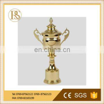 no minimum order quantity wholesale gold plating metal trophy