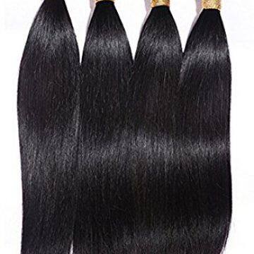 16 18 20 Inch For Black Women 18 Inches Double Wefts  Peruvian Human Hair Mink Virgin Hair