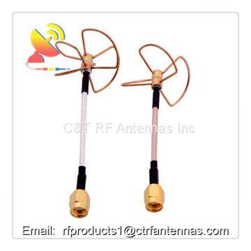 Omnidirectional 5.8Ghz SMA Articulated Antenna for UAV Drone FPV direct fit in RF Explorer devices