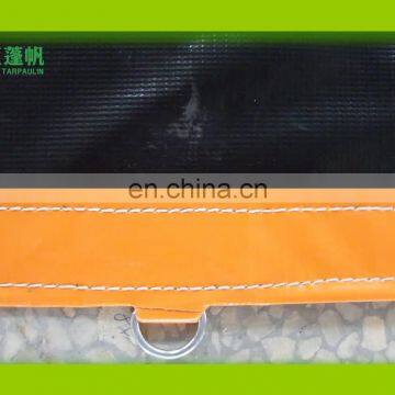 500gram Green Heavy duty PVC coated tarpaulin