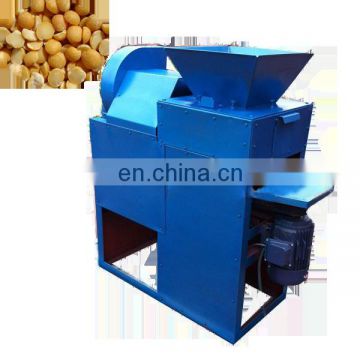 400-600kg/h dry broad beans peeling machine soybean dehulling machine/oat small dehuller machine