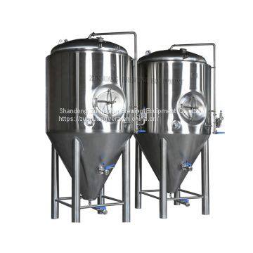 Zunhuang Fermenting System Beer Brewing Equipment Brew Kettles With CE Certificate