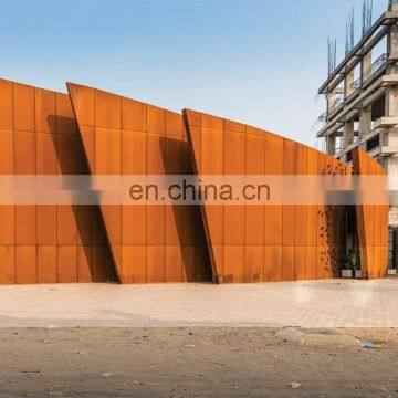 Corten Steel cladding sheet for Building Decoration