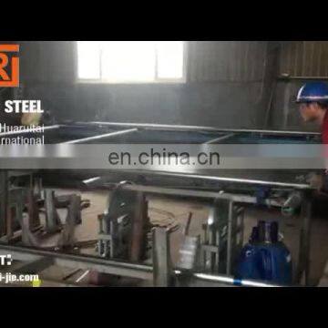 St37 mild carbon welded steel pipe weight per piece, 48.6mm sch 2.2mm galvanised steel round tube from factory