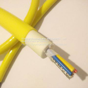 Rov Umbilical Cable Cable Anti-seawate & Acid-base With Sheath Orange