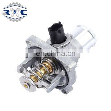 R&C High Quality Metal Cooling Thermostat Housing 25189205 Hose Connector For Chevrolet Aveo Sonic Auto Water Coolant Flange