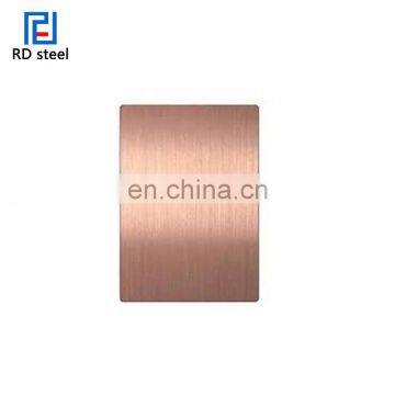 Color Coated Cold Rolled Stainless Steel Plat