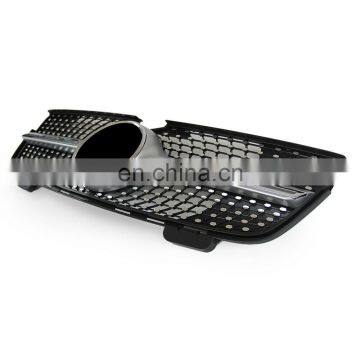 Передний решетка радиатора серебряного цвета с ромбиками, подходящий для Mercedes Benz X164 GL-Class 2006 - 2012 годов, из ABS photo-2