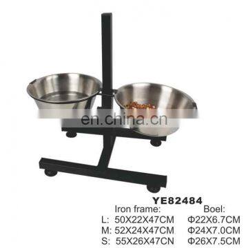 Wholesale Elevated Raised Adjustable Pet Dog Bowls Feeder photo-2