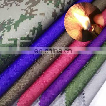 Flame Retardant DTY Oxford Fabric Silver Coated Fabric Waterproof for Tent Fabric photo-3