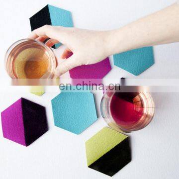 Super Quality Absorbent Stone Marble Trays and Coasters With Brass Sayings Handmade for Kitchen Drinkware Cups Felt Tree Coaster photo-5