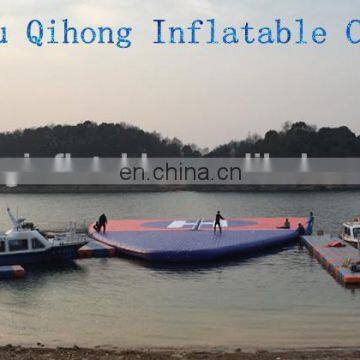 Giant Swinging Water Sport Game Inflatable Trampolines From China for Lake photo-5