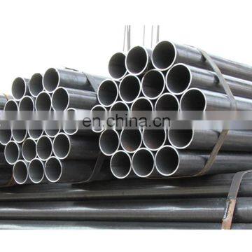 ASTM A53 Grade B SCH40 black painting 3 inch erw iron steel pipe