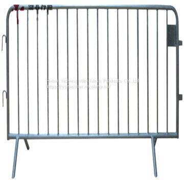 Customized Galvanized Metal Steel Safety Concert Crowd Control Road Traffic Barrier photo-3