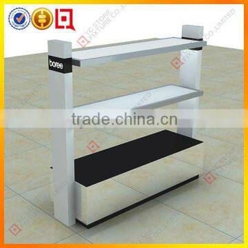 2015 Luxury supermarket using shoes MDF display stand
