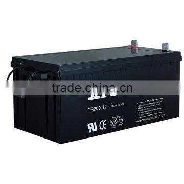 CE FCC MSDS VRLA Solar GEL Battery 12V 200amp Battery With Best Price