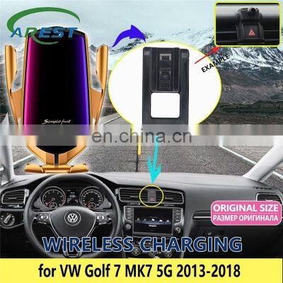 Car Mobile Phone Holder for Volkswagen VW Golf 7 MK7 5G 2013 2014 2015 2016 2017 2018 2019 GPS Telephone Accessories for iPhone