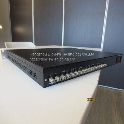 Dibviewolo OTV-TM24A 8 Way Frequenices FTA Tuner Dvb-S2/S To 8 Way Transponders DVB-T Catv RF Modulator Remodulator Transmodulator photo-3