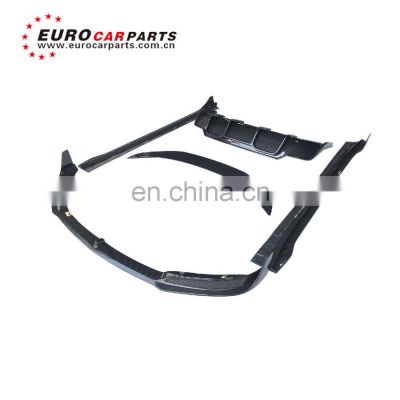 2019 2020 Tes Model 3 carbon finber spoilers for Tes Model 3  dry carbon finber front skirt rear diffuser rear wing