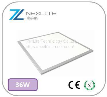 flat panel led lights 36W 100lm/w flicker free led panel 60x60