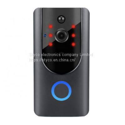 High quality wireless door bell camera phone intercom wifi doorbell tuya Two-way Audio smart ring video doorbell