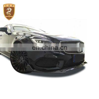 New Arrival B Style Carbon Fiber Front Lip For Mercedes Bens Cls C218 W218 2015-2016 Car