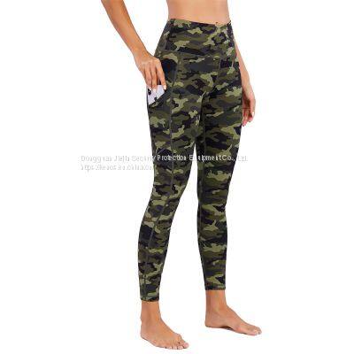 2021 Sportswear Leggings Sport Fitness Camo Printing High Waist Yoga Pants photo-2