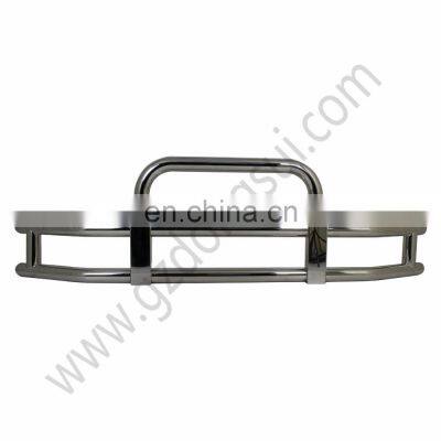 Dongsui 304 S/S Big Truck Front Bumper Bull Bar Deer Grille Guard For Vnl