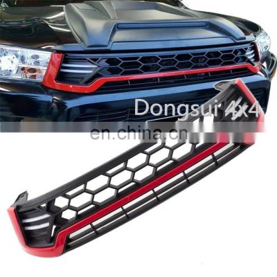 Hight Quality 4x4 After Market ABS Parts Front Grille With Daylights For Hilux Revo SR5 2015-2017