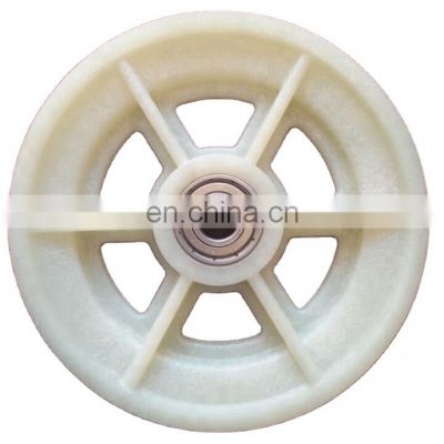 Injection Reinforced Nylon Pulley Wheel with Bearing