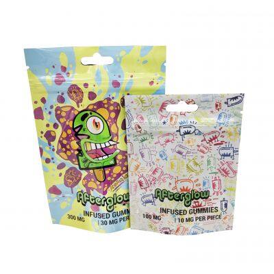 High Quality Leaf And Odor Resistant Child Proof Safety Sealed And Odor Resistant Resealable Bags 1/8 Ounce Mylar Bags 4x6 photo-2